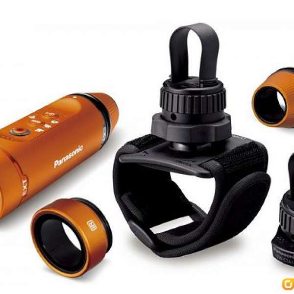 99% New Panasonic HX-A1 4防隨身攝錄機 (橙色)