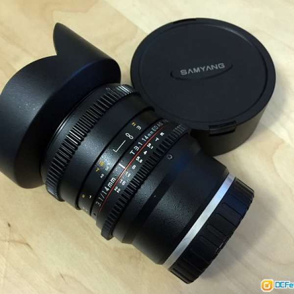 Samyang 14mm T3.1 (F2.8) VDSLR ED AS IF UMC 二代 (Sony E mount)