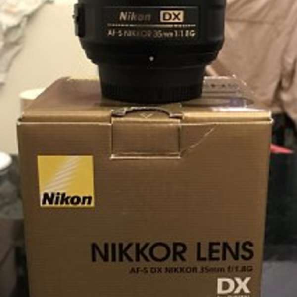 Nikon Nikkor AF-S DX 35mm f/1.8G 95% new