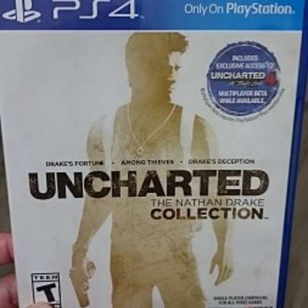 已開封保證全新從未使用 PS4 UNCHARTED The Nathan Drake Collection 3 in 1 美版