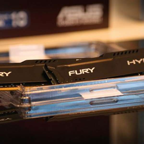 Kingston HyperX Fury DDR4 2400MHz 16GB Kit (2x8GB) 連黑色散熱片