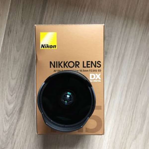 99%新 Nikon AF DX Fisheye 10.5mm f/2.8G 行貨