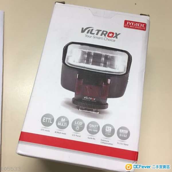 Viltrox JY610C閃光燈 (GN27) support  TTL (Canon Version )