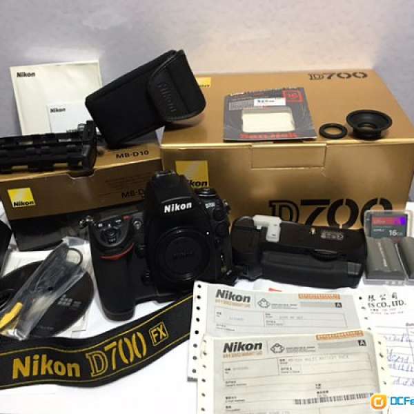 Nikon D700+MBD80