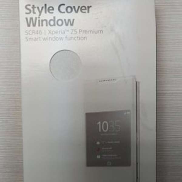 99%全新Sony Z5P SCR46 Premium Flip Cover Case原裝翻蓋套白色