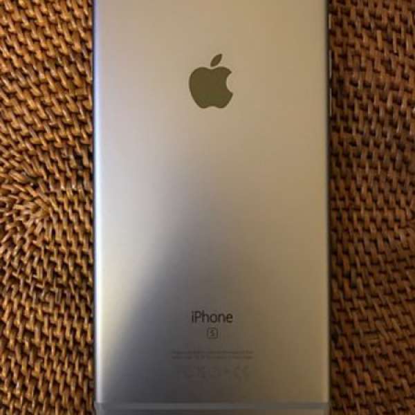 Iphone 6s Plus 太空灰 128G + Apple Silicon Case (Blue)