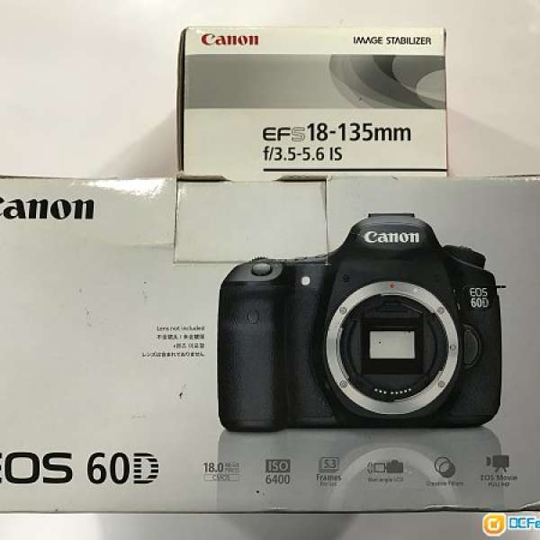 Canon EOS 60D 連18-135