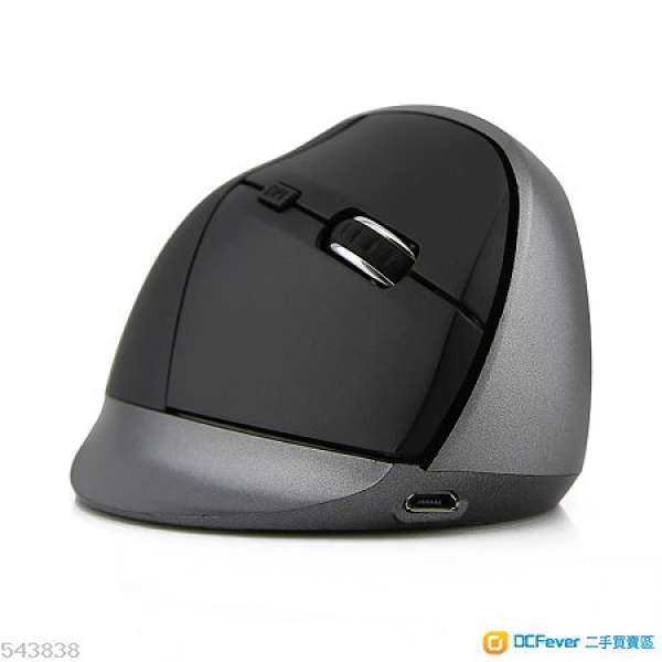 99% new 人體工學 mouse 無線 可充電 預防滑鼠手