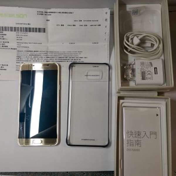 samsung note 5 64gb 金色行貨 有保