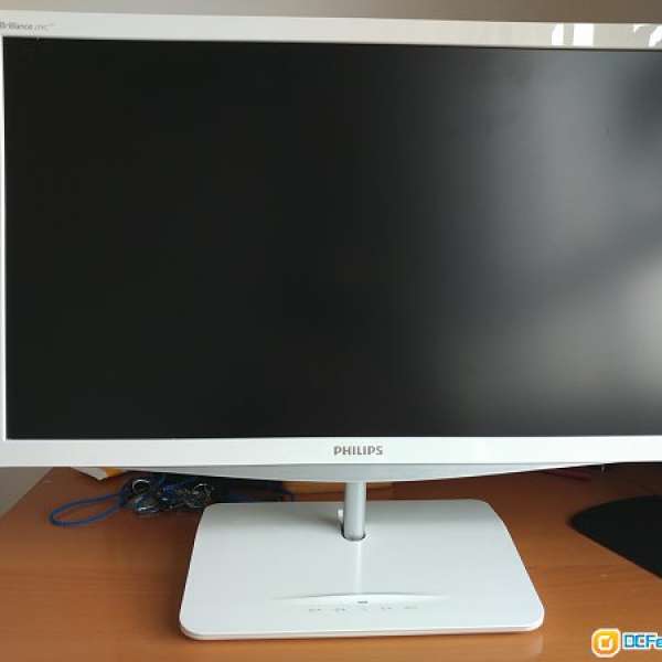 白色 Philips 23"吋 monitor 顯示器 可接駁PS4