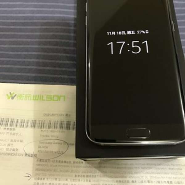 Samsung s7edge黑色