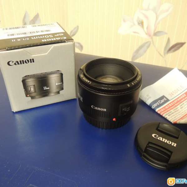 Canon EF 50mm f/1.8 II