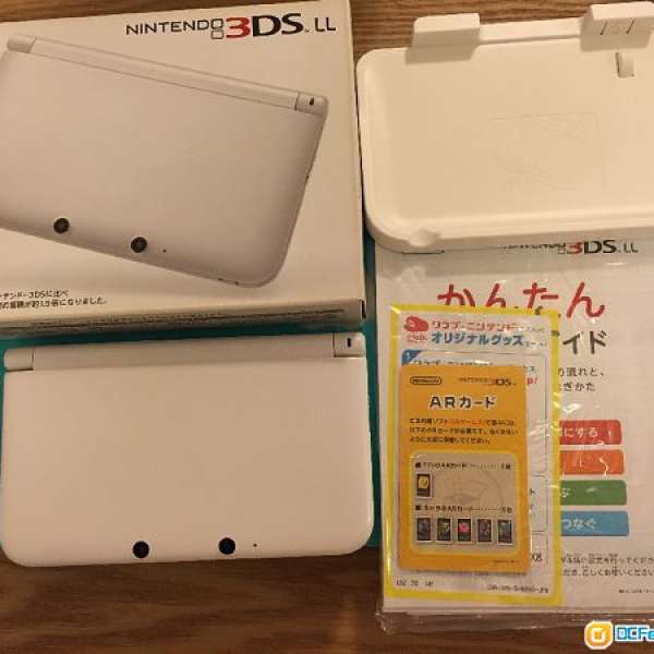 9成新 日版 Nintendo 3DSLL 3DS LL 白色