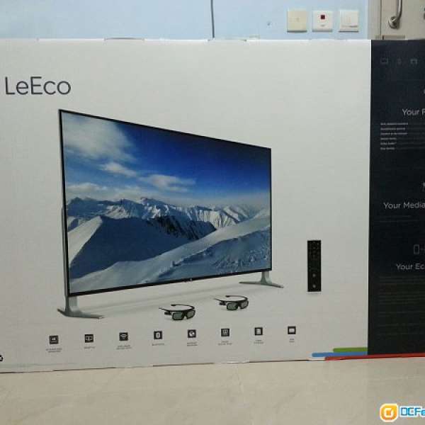 三年上門保養  全新樂視 LeTV X50 Pro (4K 3D) 電視