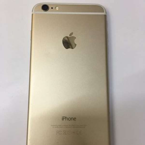Iphone 6 plus 16gb 金色 (靜音鍵不能使用)