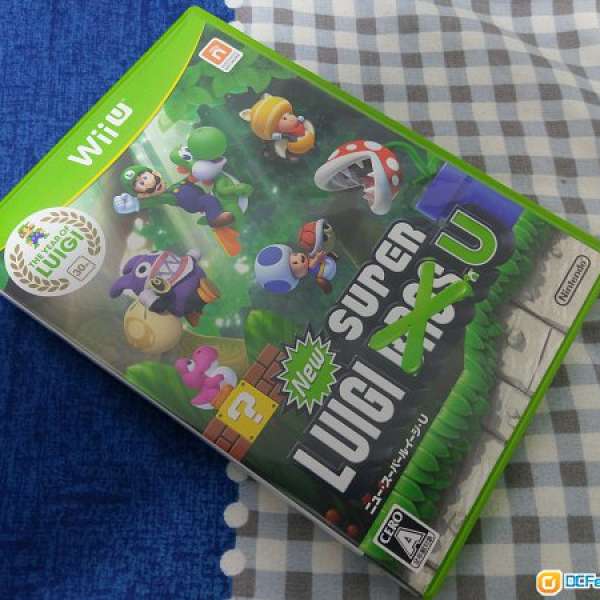 日版 Nintendo Wii U New Super Luigi U