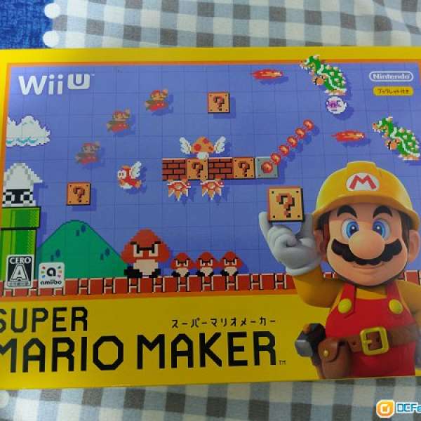 日版 Nintendo Wii U Super Mario Maker