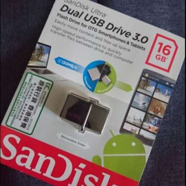 全新 SanDisk 16GB Dual USB Drive 3.0 / 全新 PNY 32GB USB3.0 Flash drive