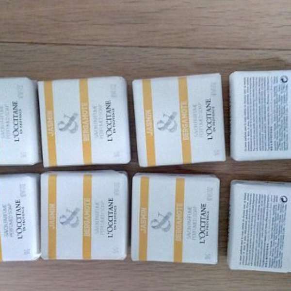 L'OCCITANE JASMIN BERGAMOTE Perfumed Soap 香皂 50g 8pcs