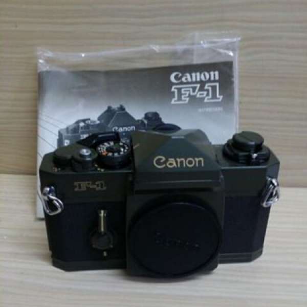 近乎全新既Canon F1 Olive Camera.