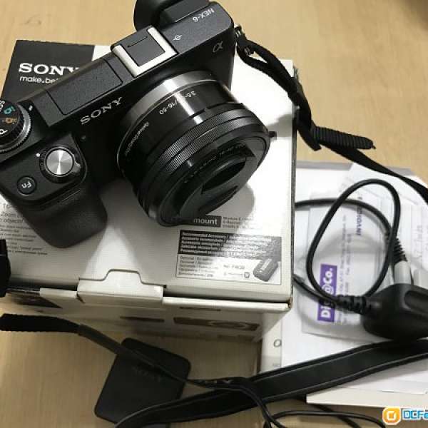 Sony  Nex 6 連16-50 kit 鏡