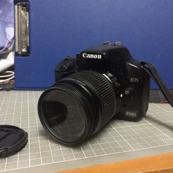 80% Canon EOS 450D+18-55 Kit鏡 (急售)