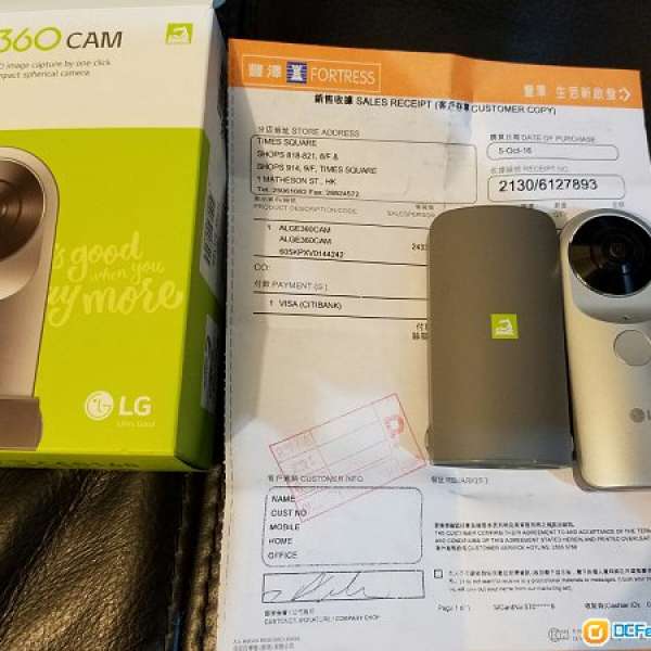 90%新 LG 360cam 行貨