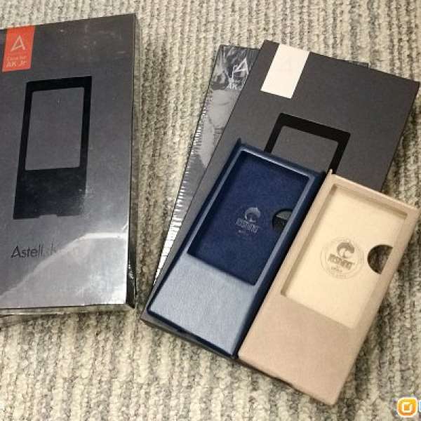 100%新 Astell&Kern Junior AK Jr. 數碼播放器 原裝皮套 (紅,啡未拆) (藍,米拆開過...