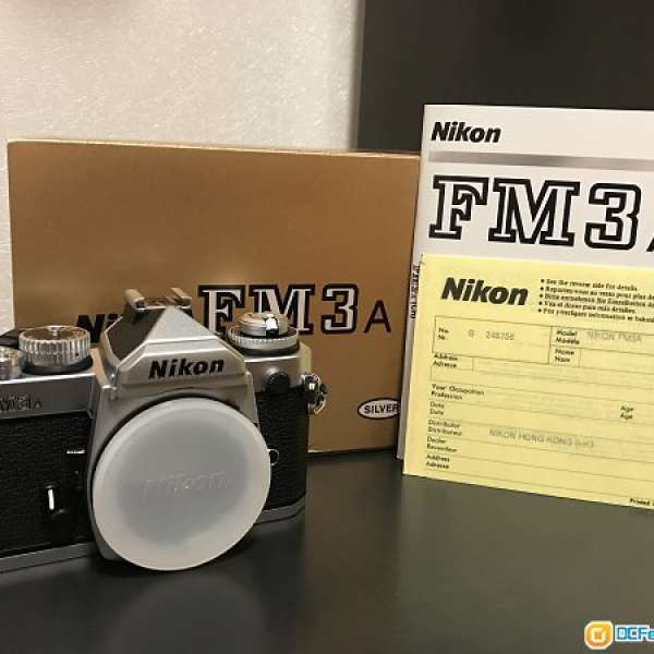 Nikon FM3A (Silver) 全新