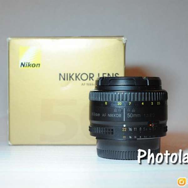 NIKON NIKKOR AF 50mm F1.8 D F Mount (FX Full Frame 合用)