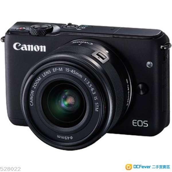 全新Canon EOS M10可換鏡數碼相機連EF-M 15-45mm f/3.5-6.3 IS STM鏡頭套裝