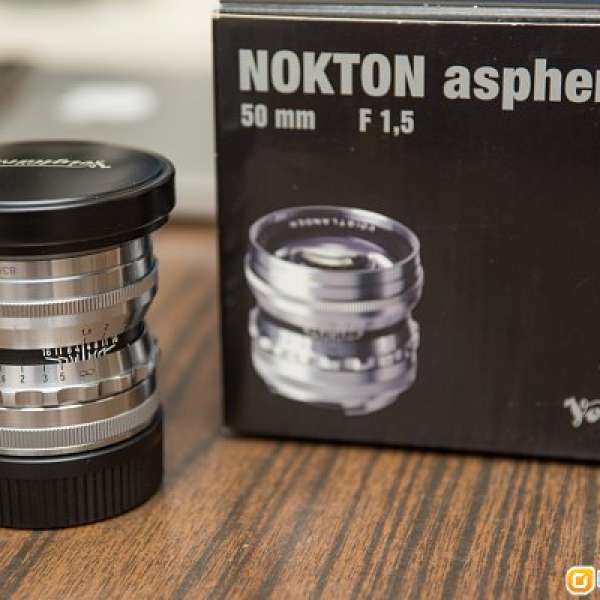 Voigtlander NOKTON 50mm F1.5 Aspherical VM (Silver)