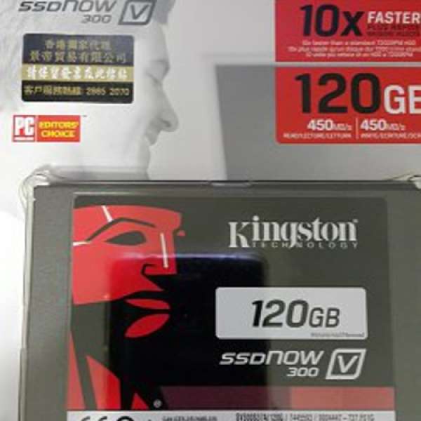 Kingston SSD 120GB  10X Faster