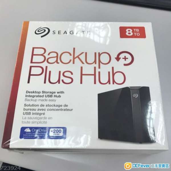 全新 Seagate Backup Plus Hub 8TB External Desktop Hard Drive Storage 硬碟