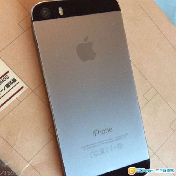 iPhone 5s 32GB Space grey 80% new