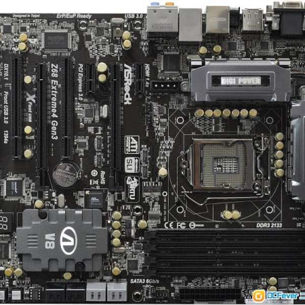 Asrock Z68 Extreme4 Gen3 ATX 底板 Socket 1155