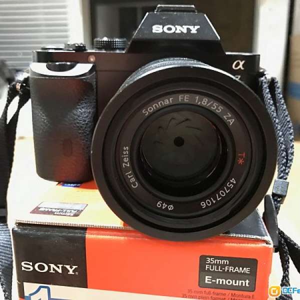 Sony SEL 55F18Z Carl Zeiss Sonnar T* FE 55mm F1.8 ZA