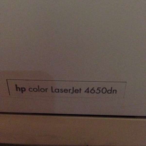 Hp color laserjet 4650dn 打印機 XcX