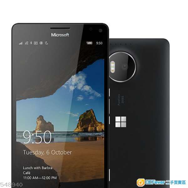 全新Microsoft Lumia 950 XL 黑色 美水