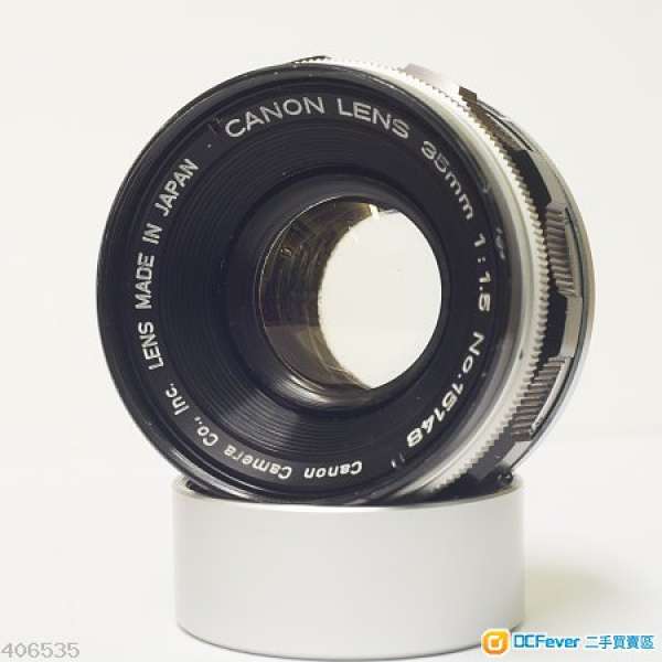 Canon 35mm f1.5 ltm l39 leica