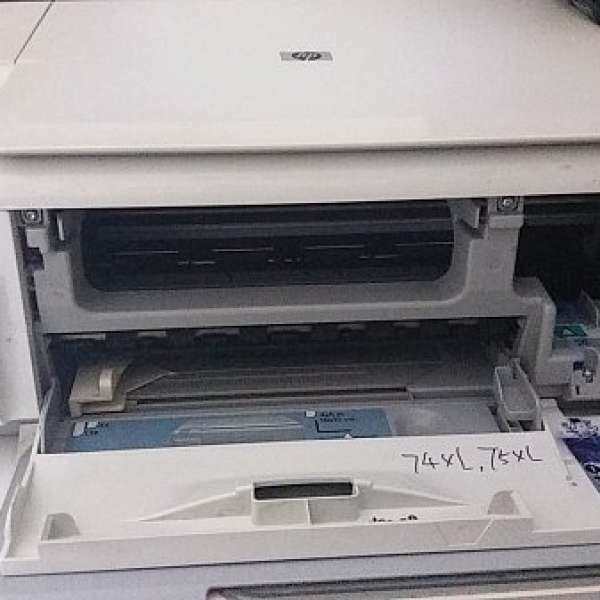 printer HP C4480 不連墨，马安山自取