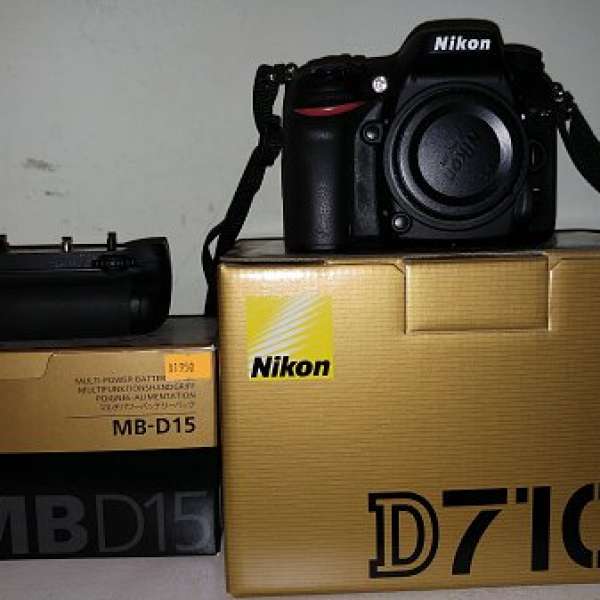 Nikon D7100 + MB-D15 不散賣