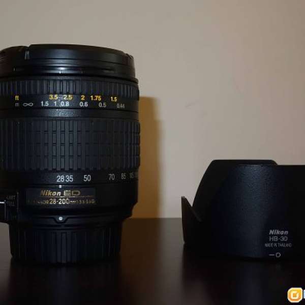 Nikon AF Zoom-Nikkor 28-200mm f/3.5-5.6G IF-ED