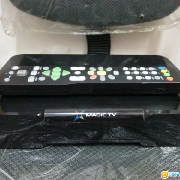 黑色遙控 Magic TV 3200S 高清機頂盒