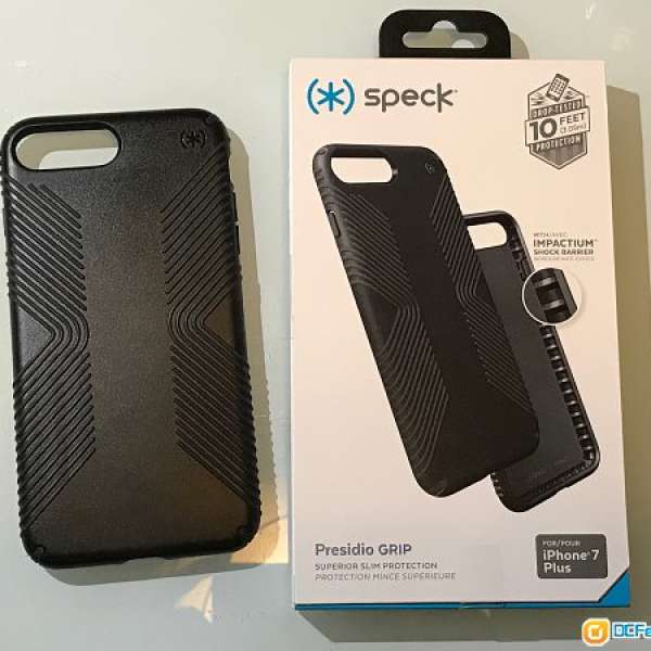 Speck Presidio Grip for iPhone 7 Plus 黑色