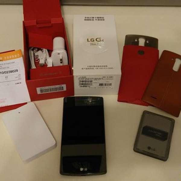 LG G4雙卡版行貨有盒有單，双充，双皮蓋