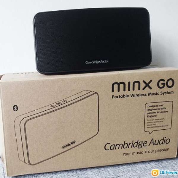 cambridge audio Minx go Bluetooth speaker