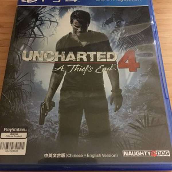 PS4 Uncharted 4 中文版