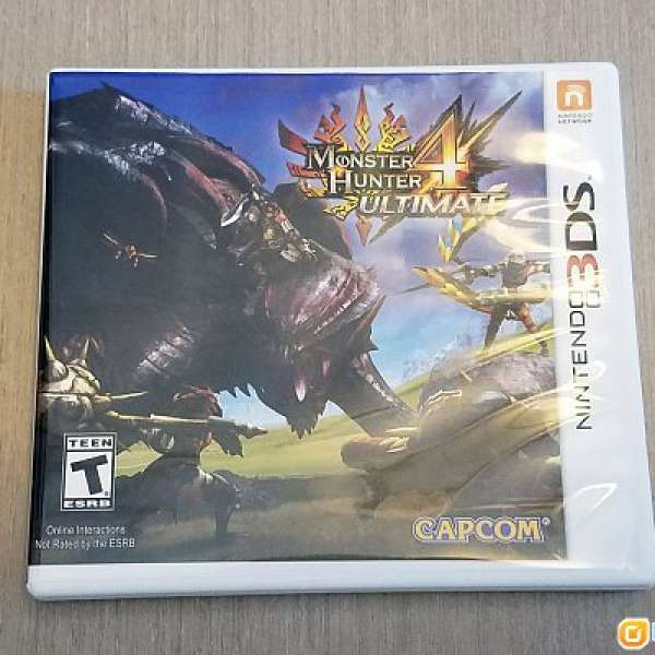 3DS Monster Hunter Ultimate 4 美版 MHU4