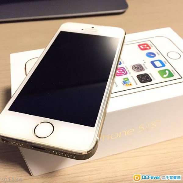 Iphone 5S 金 16G [剛換原廠電]